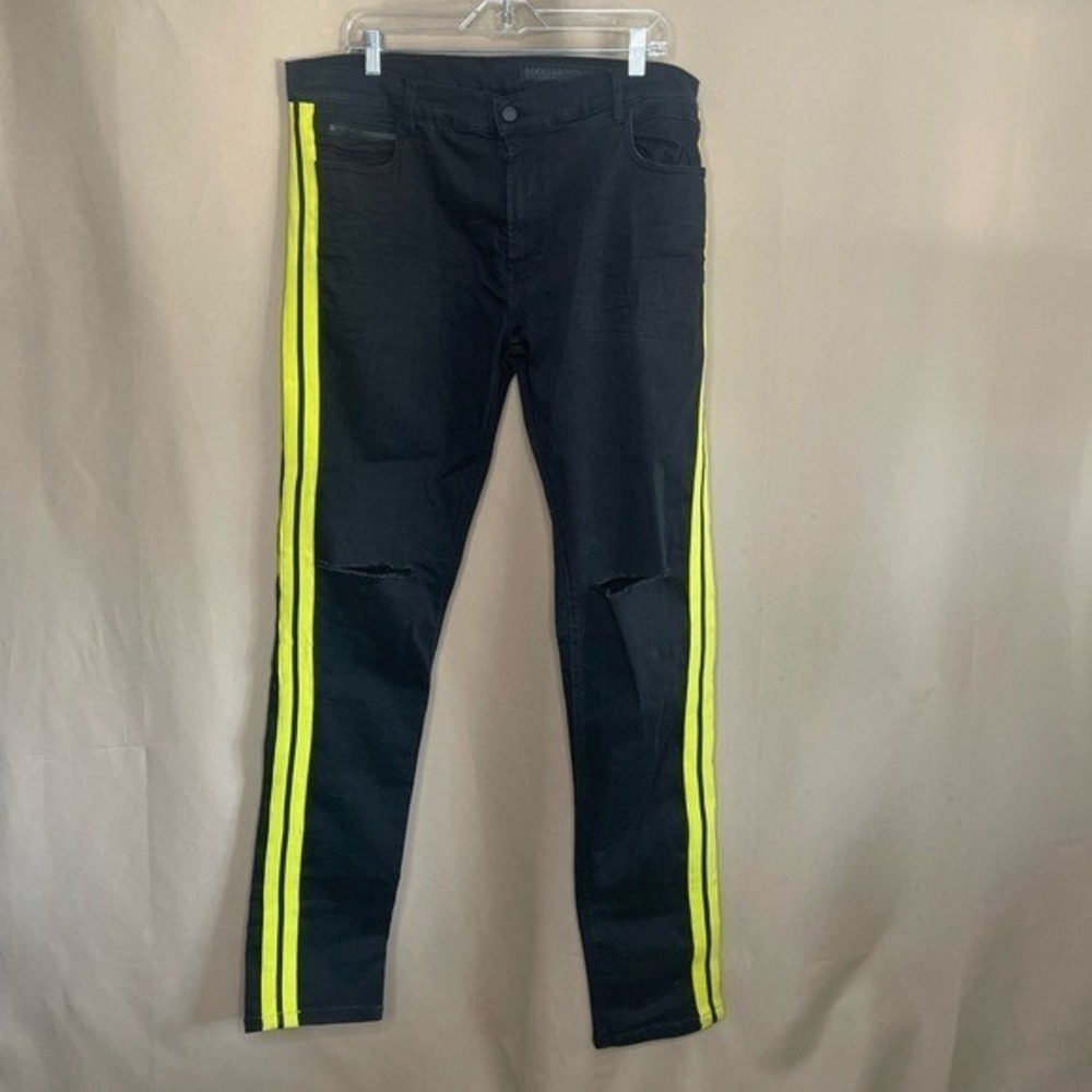 Rockstar Original Natural  Selection 2.0 Ultra Slim Men's Size W 38 L 33 Black